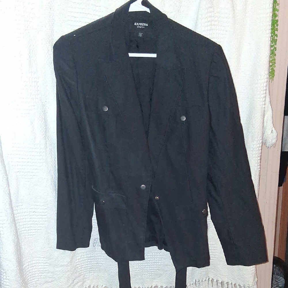 Womens Black Blazer Jacket
